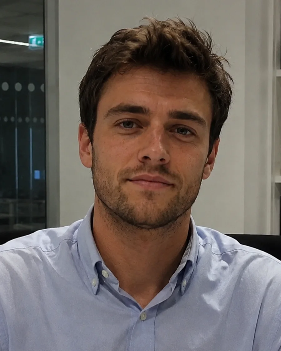 Portrait of Callum Hensley, Founder and Managing Director of Hensley Digital.